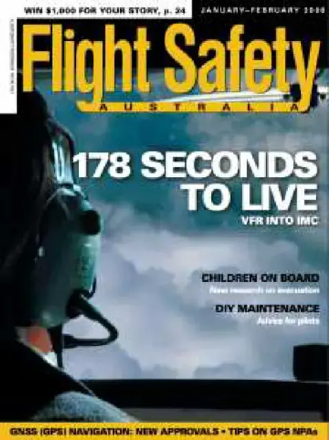 From Flight Safety Australia January- February 2006…