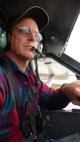 Flying to Chandelar Lake in the Brooks Range, Alaska in a DHC- 2 on Floats
