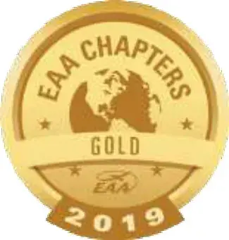 The EAA Chapters Gold 2019 badge