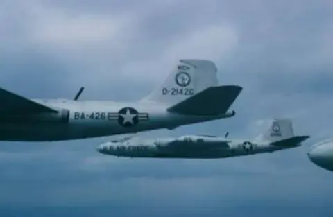 Formation picture of a Michigan ANG RB 57A