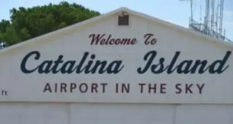 Flew freight to Catalina Island airport