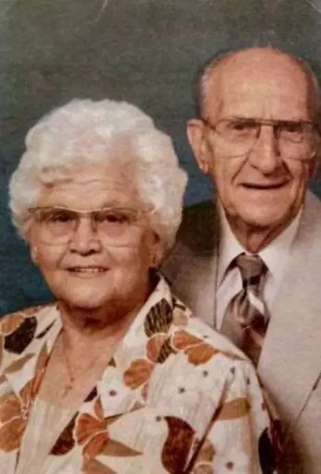 Portrait of an older couple
