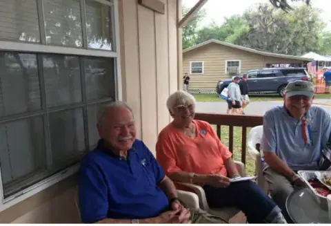 Bill Shepherd, Adine & Keith Kretschmer
