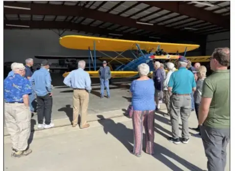 UFO Fly-In at Paso Robles UFOs touring aircraft at a Paso Robles museum