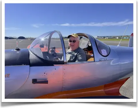 Kevin Tracy — 1946 Ercoupe at Arlington (KAWO)