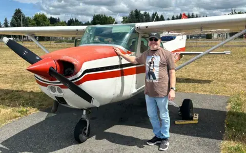 Sid Vandiver and C-172