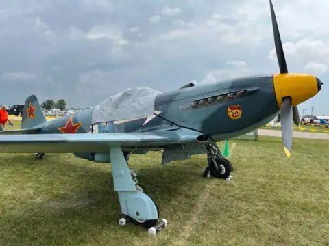 Bill Shepherd’s Yak 3 at AirVenture 2024