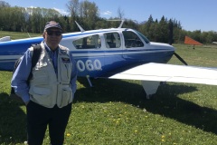 George Steed and his spectacular Beechcraft Bonanza