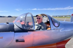 Kevin Tracy - PIC of his 1946 Ercoupe at Arlington fly-out (April 2026)