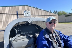Brendan Carmody - Dropping off the ol' RV-12 to PTAM for maintenance
